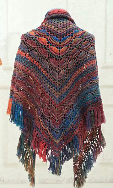 Floral Line Wool Blend