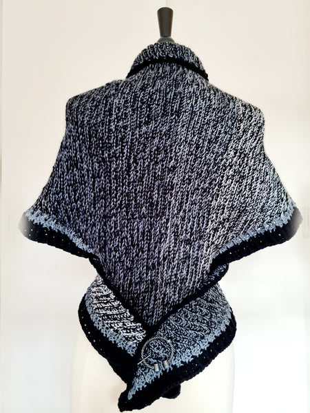 Wrap & Tie Shawl, PATTERN ONLY