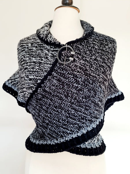 Wrap & Tie Shawl, PATTERN ONLY