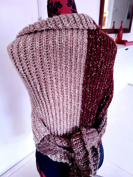 Wrap & Tie Shawl, PATTERN ONLY