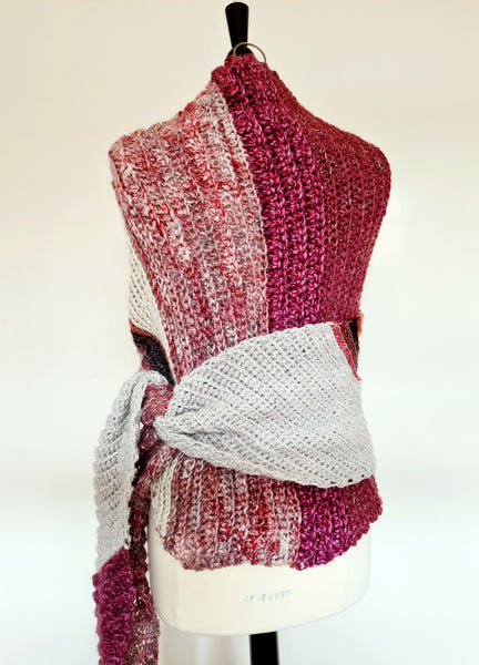 Wrap & Tie Shawl, PATTERN ONLY