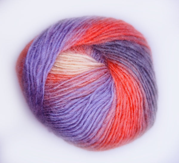 Floral Line Wool Blend