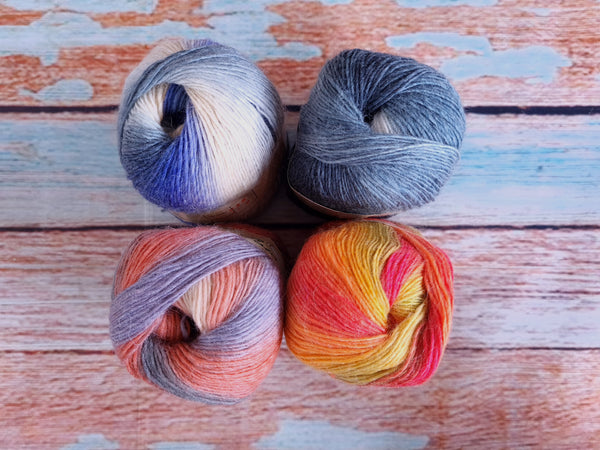 Floral Line Wool Blend