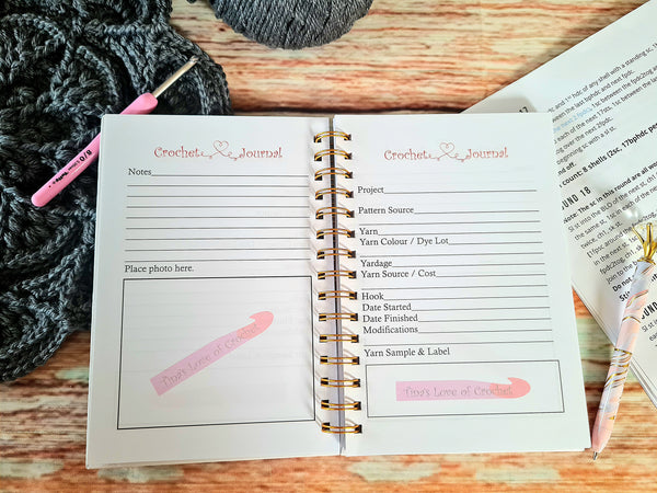 Crochet Project Journal