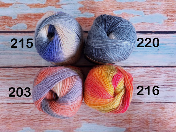 Floral Line Wool Blend