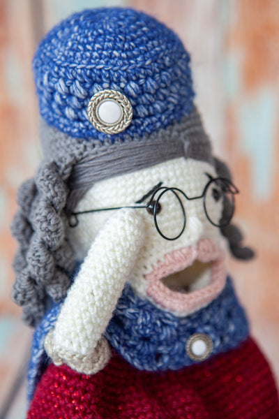 The Old Lady Who Swallowed a Fly, CROCHET PATTERN ONLY