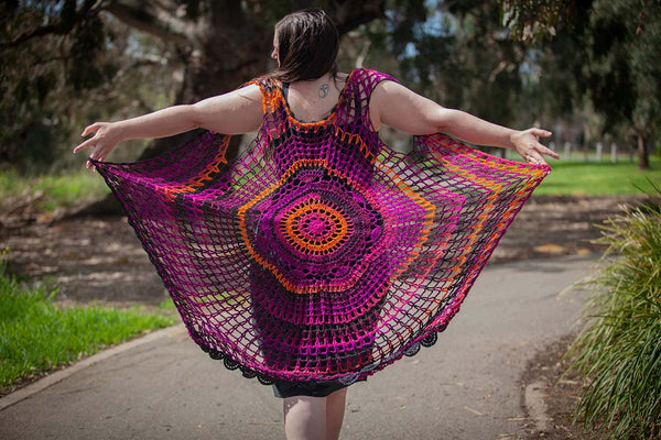 Back 2 Basics Mandala Vest (Pattern Only)