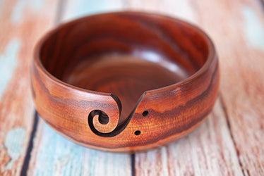 Wooden Yarn Bowl