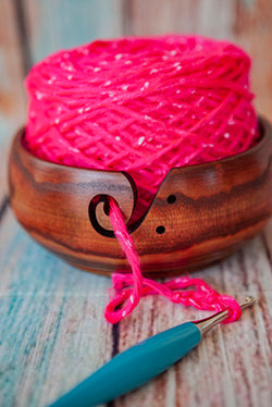 Wooden Yarn Bowl