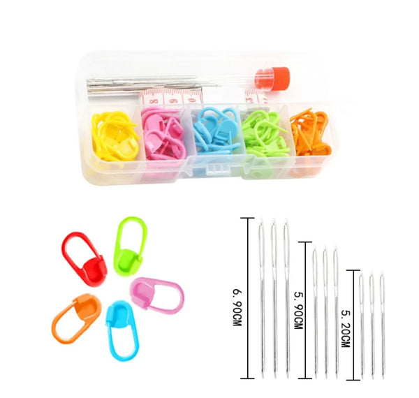72 Piece Stitch Marker Set