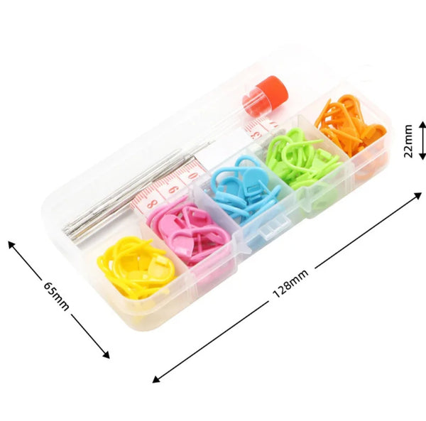 72 Piece Stitch Marker Set