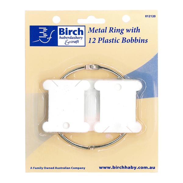 Floss Bobbins With Metal Ring