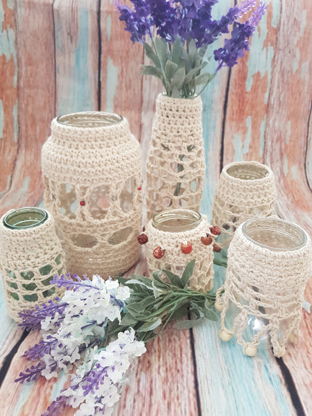 Upcycled Jars and Bottles