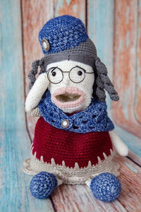 The Old Lady Who Swallowed a Fly, CROCHET PATTERN ONLY
