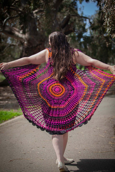 Back 2 Basics Mandala Vest (Pattern Only)