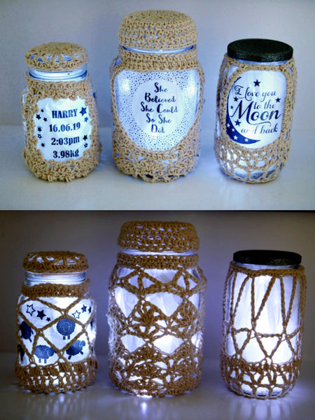 Upcycled Jars and Bottles